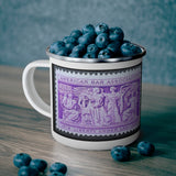 Liberty Under Law Stamp Enamel Mug