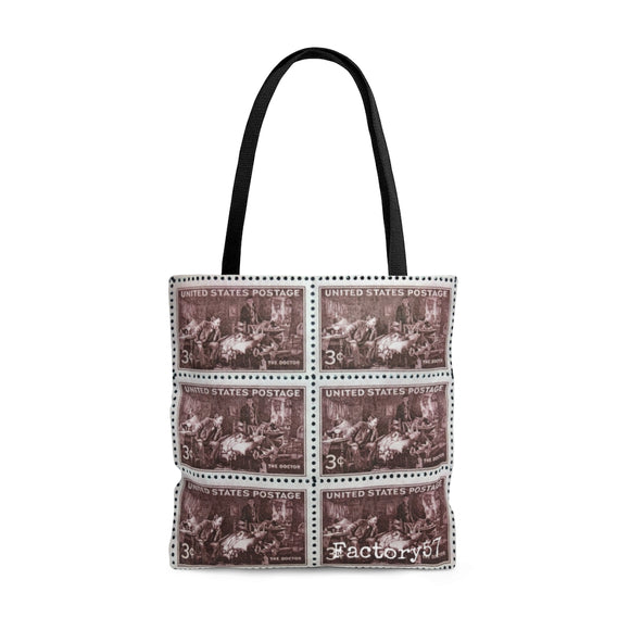 Doctor 1948 Stamp Tote Bag