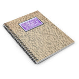 Liberty Under Law Stamp Spiral Notebook
