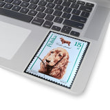 Cocker Spaniel Dog Stamp Sticker