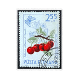 Cherries Stamp Sticker