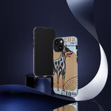 Doberman Dog Tough Phone Case