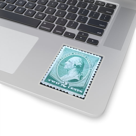 Washington Green Stamp Sticker