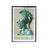 Greek Stamp Sticker