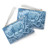 Blue Rhino Clutch Bag