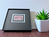 Teacher 1957 Framed Stamp