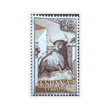 Spanish Bull Stamp Sticker