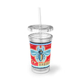 Bee Acrylic Cup