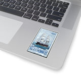 Mexico Ship Stamp Sticker