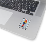 Parrot Bird Stamp Sticker