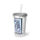 Microscope Stamp Acrylic Cup