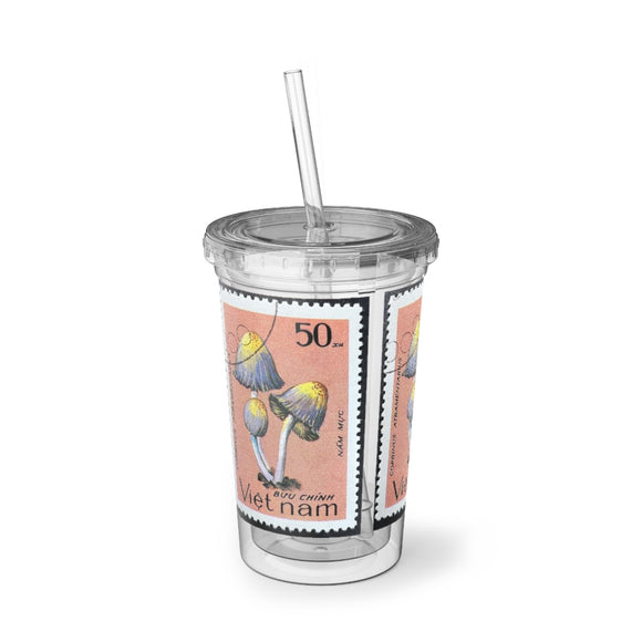 Mushroom Acrylic Cup