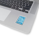 Mackinaw Bridge Stamp Sticker