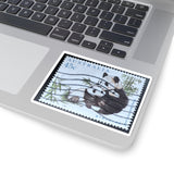 Panda Bear Australia Stamp Sticker