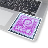 Edgar Allan Poe 1947 USA Vintage Postage Stamp Sticker