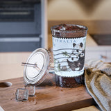 Panda Bear Australia Stamp Acrylic Cup