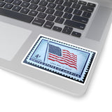 American Flag Stamp Sticker