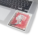 One Penny Stamp Sticker