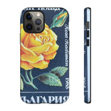 Yellow Rose Flower Tough Phone Case