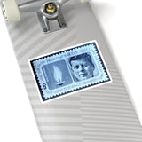 John F Kennedy Stamp Sticker