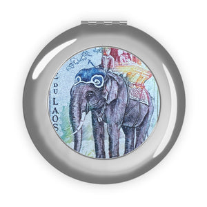 Elephant Compact Travel Mirror