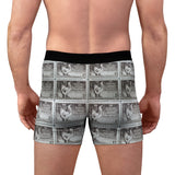 Men's Boxer Briefs - Poultry Meat Industry 1948 Vintage Postage Stamp Theme