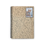 Leopard Stamp Spiral Notebook
