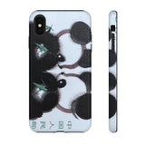 Panda Bear Asia Stamp - Tough Phone Case