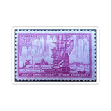 New York Stamp Sticker