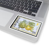 Lemon Citrus Bermuda Stamp Sticker