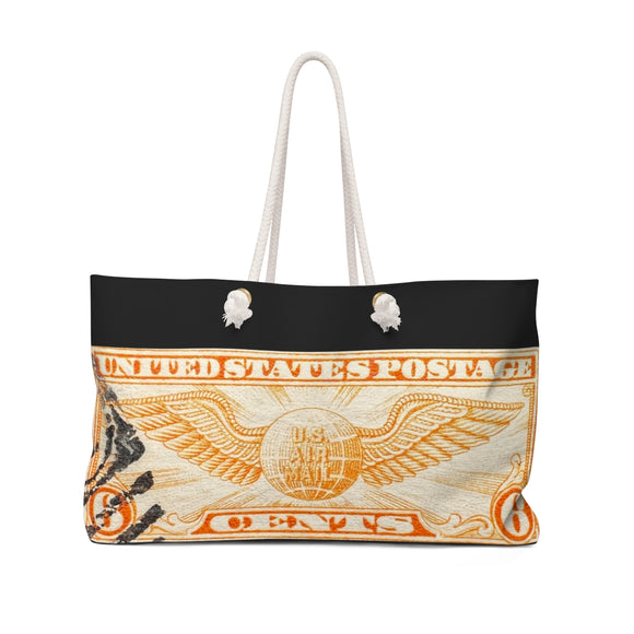 Air Mail Yellow Travel Bag