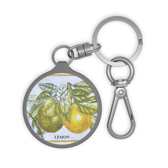 Lemon Citrus Keyring