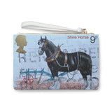 Shire Horse Clutch Bag