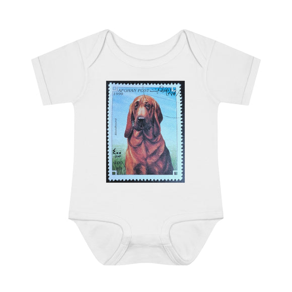 Bloodhound Dog Baby Onesie