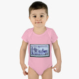 Wisconsin Stamp Baby Onesie