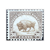 Buffalo Stamp Sticker