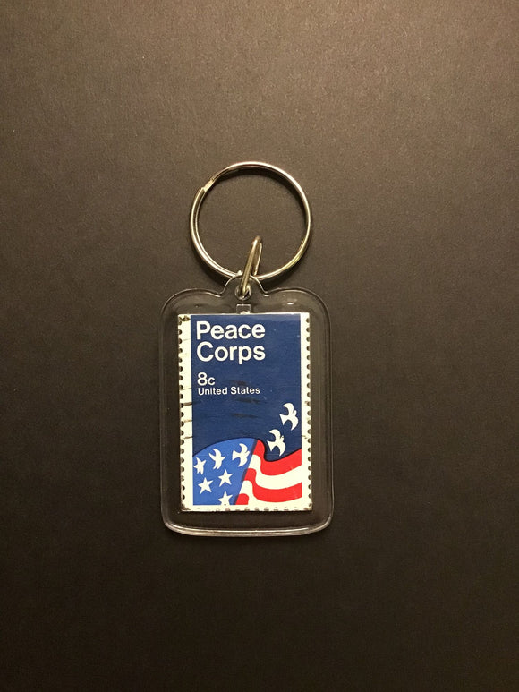 Peace Corp Keychain