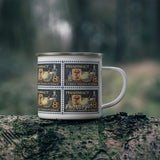Pharmacy 1972 Stamp Enamel Mug