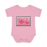 Betsy Ross Stamp Baby Onesie