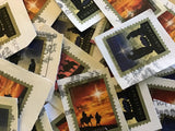 Starry Night Christmas Stamps