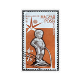 Statue Stamp Sticker