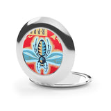 Bumble Bee Compact Travel Mirror