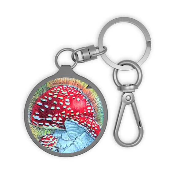 Mushroom Keyring
