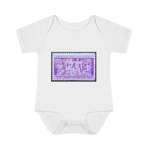 Liberty Under Law Stamp Baby Onesie