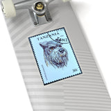 Schnauzer Dog Stamp Sticker