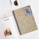 Artistic Face Spiral Notebook