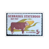 Nebraska State Stamp Sticker