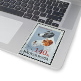 Fox Terrier Stamp Sticker