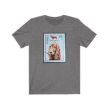 Cocker Spaniel Dog Stamp T-shirt