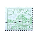 Chicago Fort Dearborn Stamp Sticker